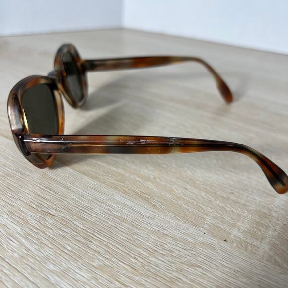 Vintage Bausch & Lomb 5 1/4 B&L D48 Sunglasses FRAMES ONLY Brown 50-18 main image 11